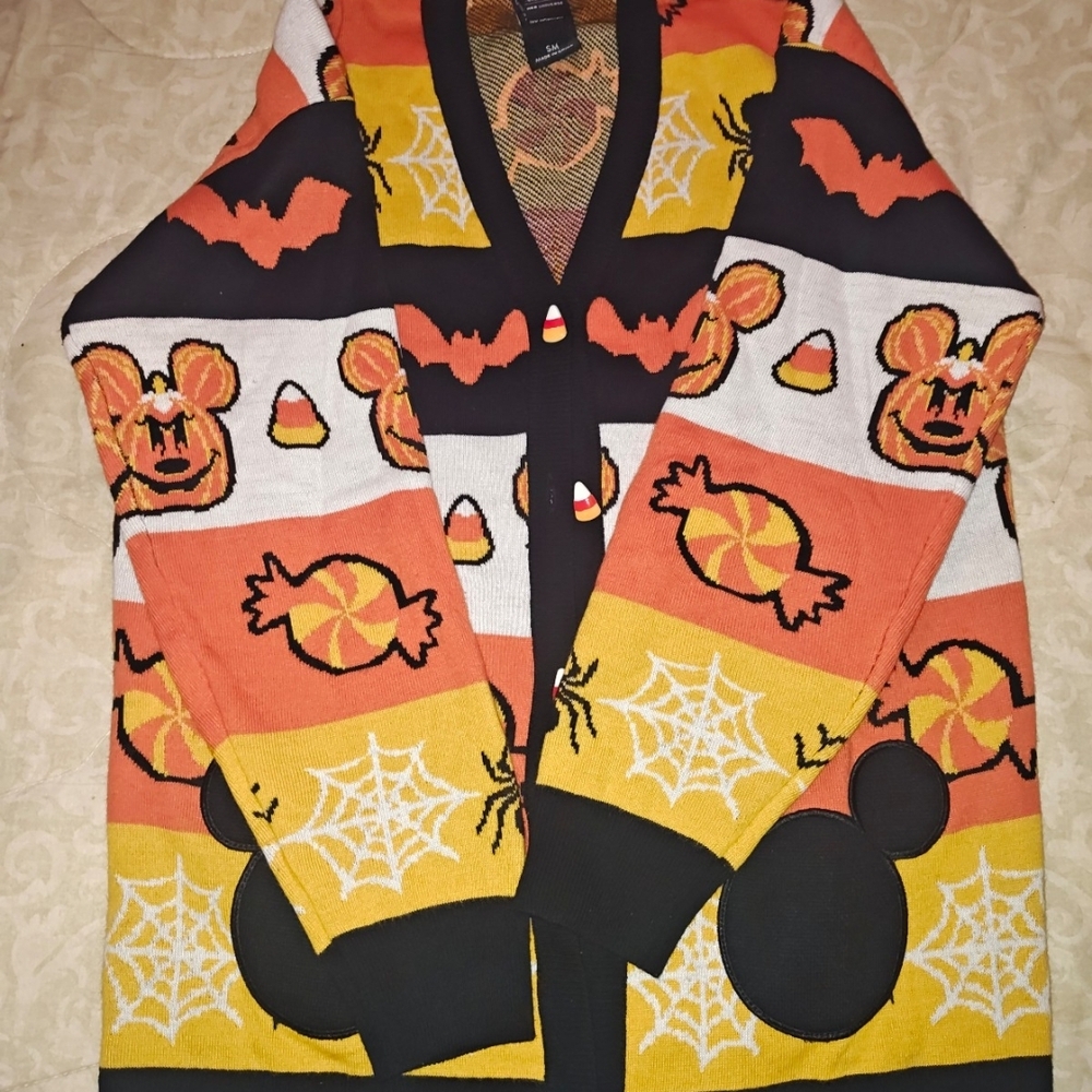 Her Universe Halloween Themed Mickey Mouse Cardigan